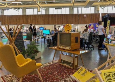 MARKTPRAXIS mit der Gelben Fabrik auf der Dienstleistungsbörse in Dornbirn 2