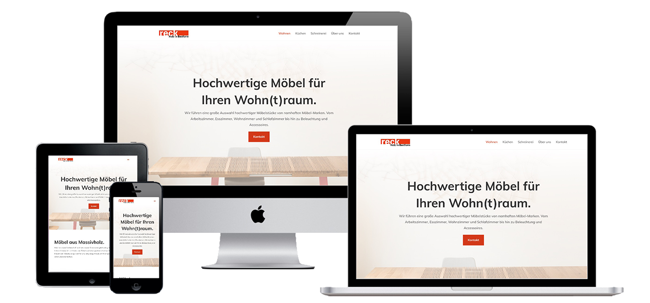 Responsive Webdesign - Für Mobilgeräte optimierte Websites